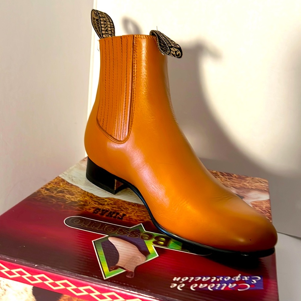 Botín charro genuine leather